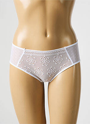 Shorty elasticitate alb PASSIONATA femeie