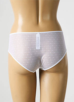 Shorty elasticitate alb PASSIONATA femeie