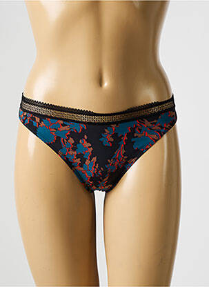 Tanga elasticitate negru PASSIONATA femeie