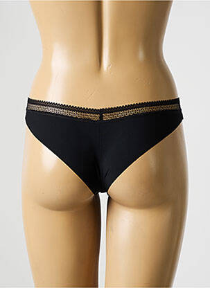 Tanga elasticitate negru PASSIONATA femeie