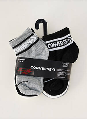 Șosete elasticitate negru CONVERSE băiat