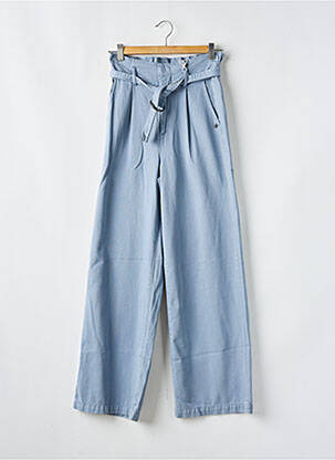 Pantalon larg albastru GARCIA femeie