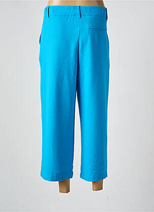 Pantalon 7/8 elasticitate mărime normală albastru PAKO LITTO femeie