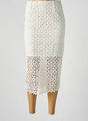Fustă lungă alb LA PETITE ETOILE femeie