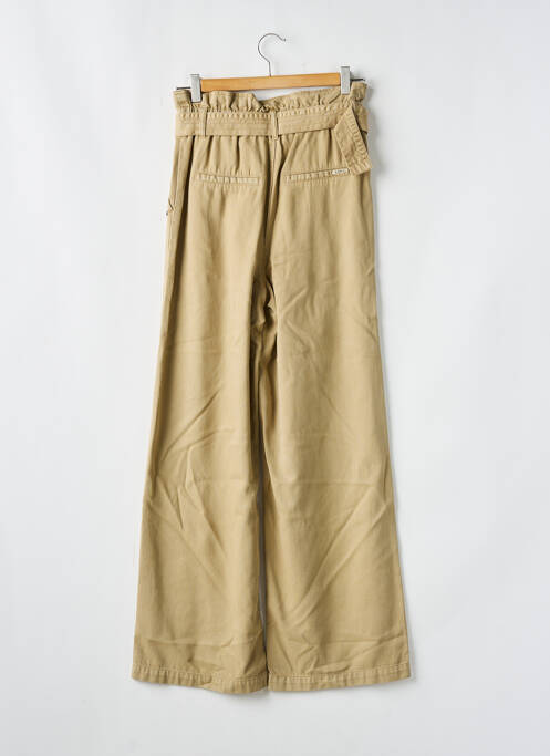 Pantalon larg maro GARCIA femeie