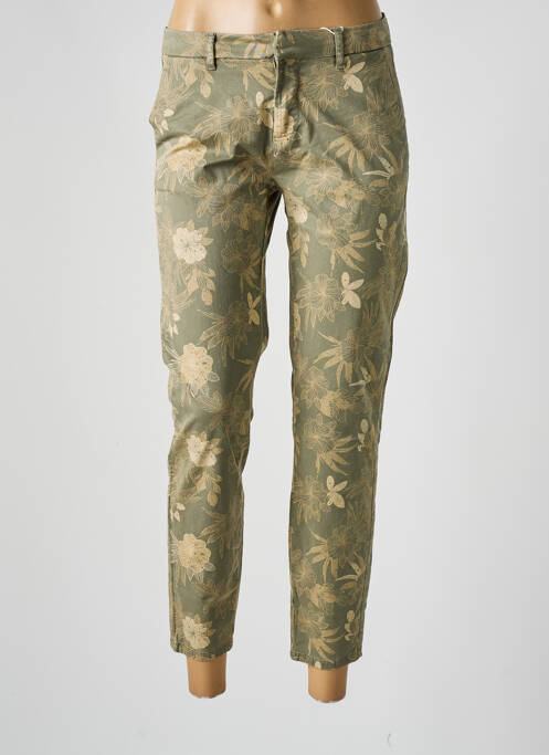 Pantalon chino verde ONLY femeie
