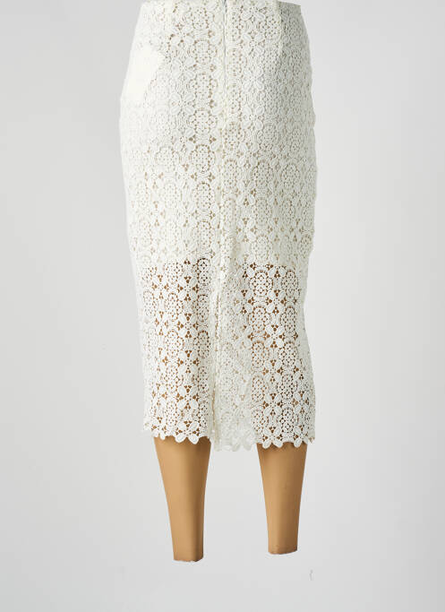 Fustă lungă alb LA PETITE ETOILE femeie