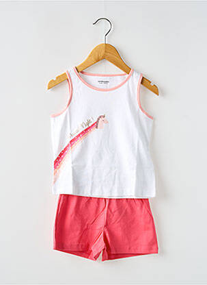 Pijama roz VERBAUDET fată