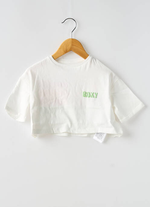 Tricou alb ROXY fată