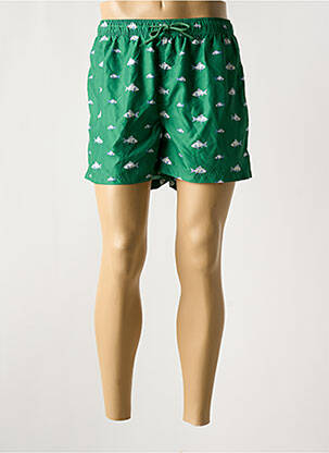 Șort de baie verde SELECTED bărbat