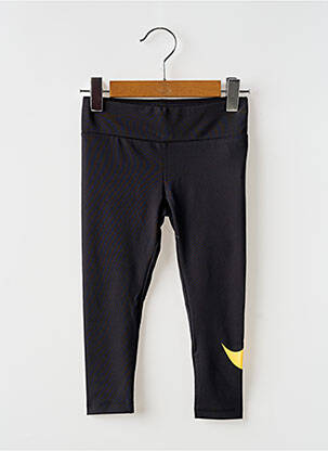 Colant elasticitate talie elastică negru NIKE fată
