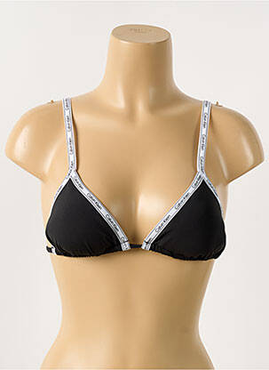 Sutien de costum de baie elasticitate top sutien modelat negru CALVIN KLEIN femeie