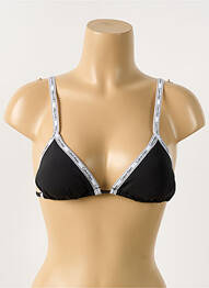 Sutien de costum de baie elasticitate top sutien modelat negru CALVIN KLEIN femme