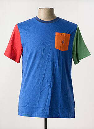 Tricou elasticitate mâneci scurte albastru RALPH LAUREN băiat