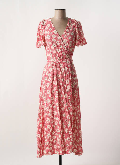 Rochie lungă roșu GRACE & MILA femeie