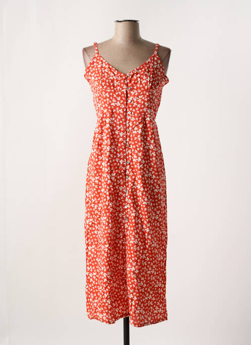 Rochie midi portocaliu BIZANCE femeie