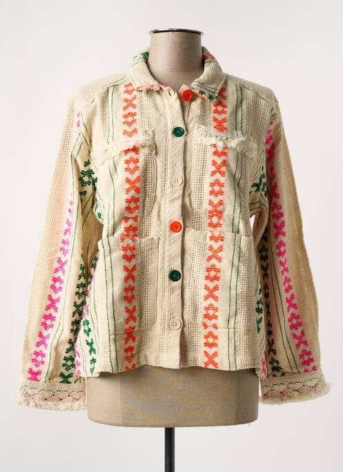 Jachete casual bej WILD femeie