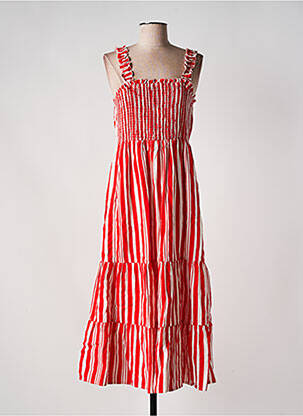 Rochie lungă roșu VILA femeie