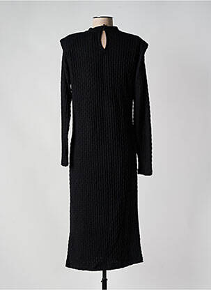 Rochie midi mâneci lungi mâneci lungi negru OBJECT femeie