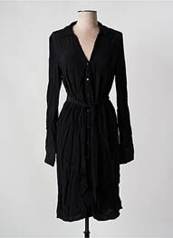 Rochie midi mâneci lungi mâneci lungi negru VILA femeie