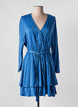 Rochie scurtă mâneci lungi mâneci lungi albastru VILA femeie