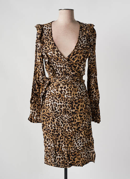 Rochie midi maro OBJECT femeie