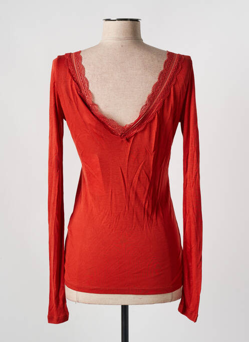 Tricou portocaliu VILA femeie