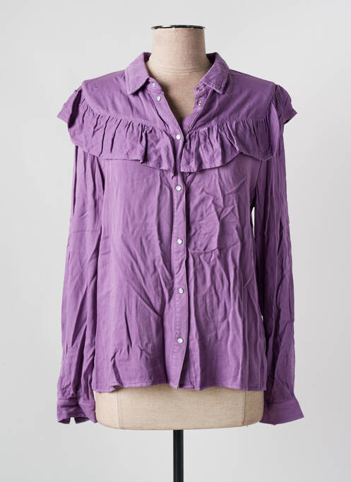 Cămașă violet VILA femeie