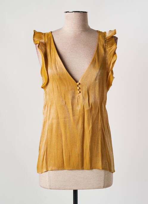 Top galben VILA femeie