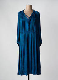 Rochie midi mâneci lungi mâneci lungi albastru EVOKED VILA femeie