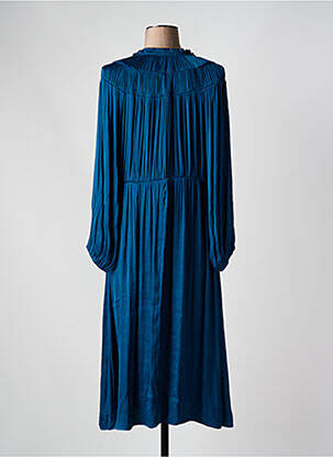 Rochie midi mâneci lungi mâneci lungi albastru EVOKED VILA femeie