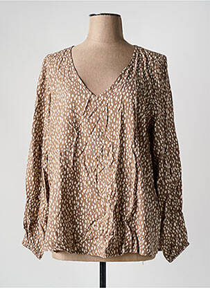 Bluză maro EVOKED VILA femeie