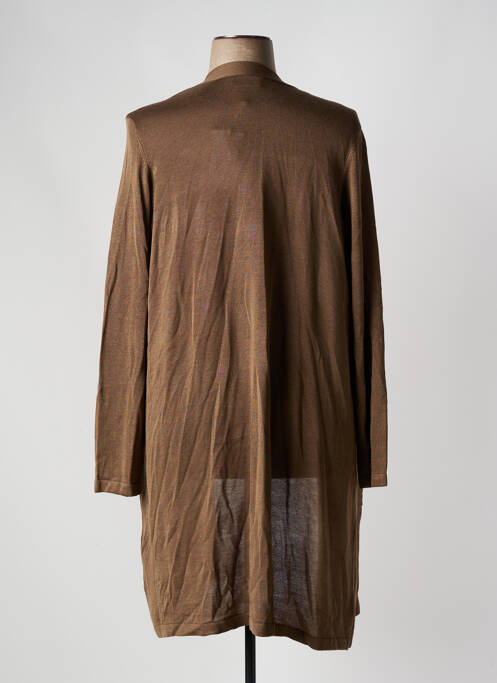 Vestă cu mâneci lungi maro EVOKED VILA femeie