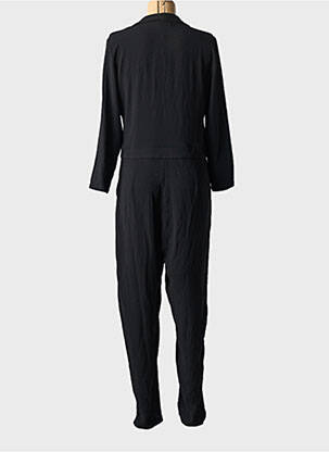 Salopetă-pantalon guler în v negru VILA femeie