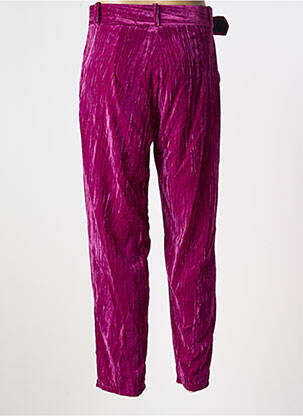 Pantalon slim mărime normală mărime normală violet ADILYNN femeie