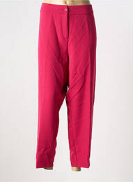 Pantalon 7/8 talie elastică mărime normală roz EVOKED VILA femeie