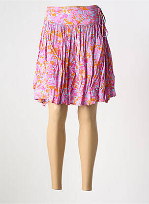 Fustă midi roz Y.A.S femeie