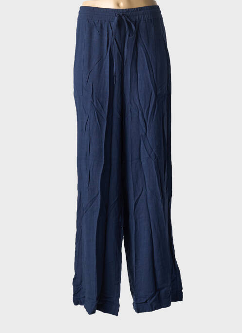 Pantalon larg albastru EVOKED VILA femeie