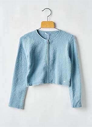 Vestă cu mâneci lungi albastru MAYORAL fată