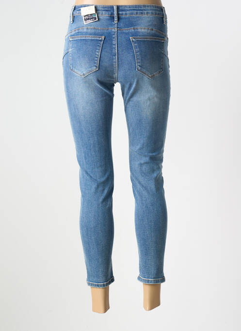 Blugi cu croială slim albastru ONADO femeie