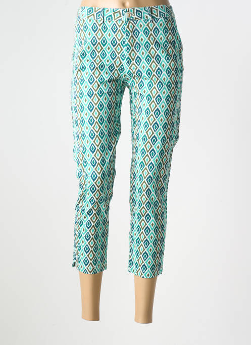 Pantalon 7/8 verde SARAH JOHN femeie