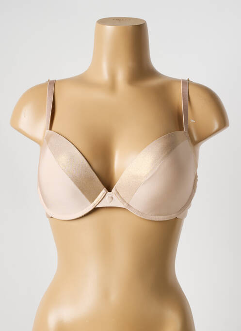 Sutien efect material satinat sutien balconet cu decolteu înalt piele PASSIONATA femme