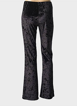 Pantalon evazat elasticitate mărime normală negru ESTEL COLLECTION femeie
