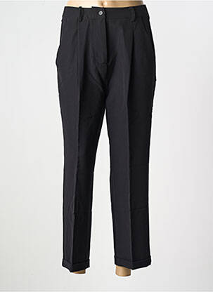 Pantalon 7/8 elasticitate mărime normală negru LPB femeie