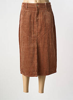 Fustă midi maro închis LPB femeie