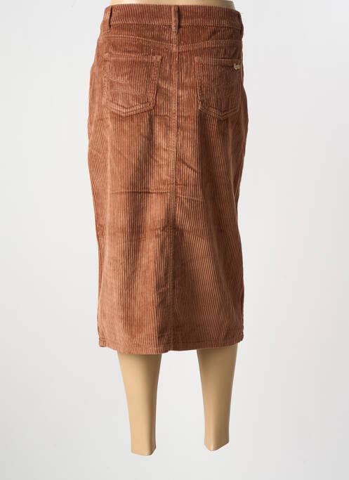 Fustă midi maro LPB femeie