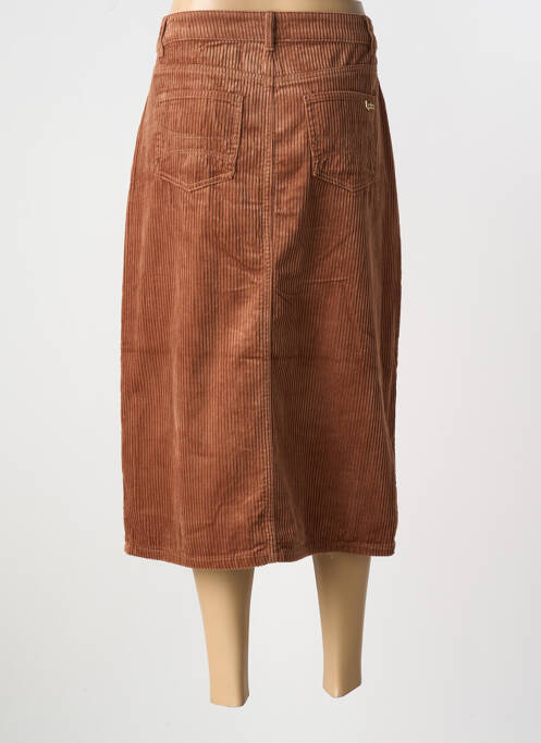Fustă midi maro închis LPB femeie