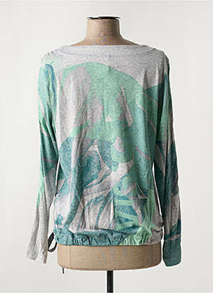 Tricou imprimeu fantezie mâneci lungi verde OLSEN femeie