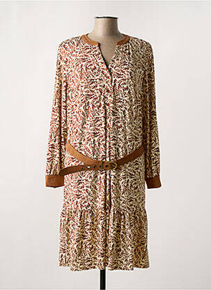 Rochie midi maro K-DESIGN femeie