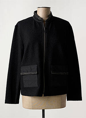Jachete casual guler rotund negru RABE femeie